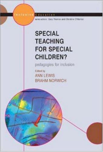 Cover for Special Teaching for Special Children (Inclusive Education)