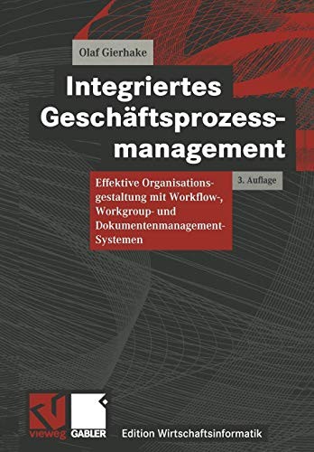 Cover for Integriertes Geschäftsprozessmanagement