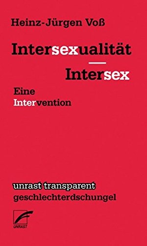 Cover for Intersexualität - Intersex: Eine Intervention