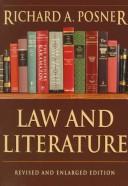 Cover for Law and literature