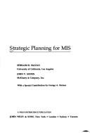 Cover for Strategic planning for MIS