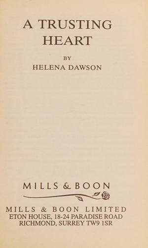 Cover for A Trusting Heart