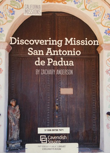 Cover for Discovering Mission San Antonio de Padua
