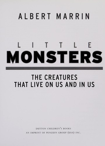 Cover for Little monsters