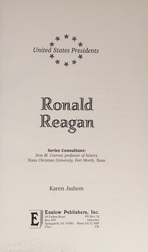 Cover for Ronald Reagan