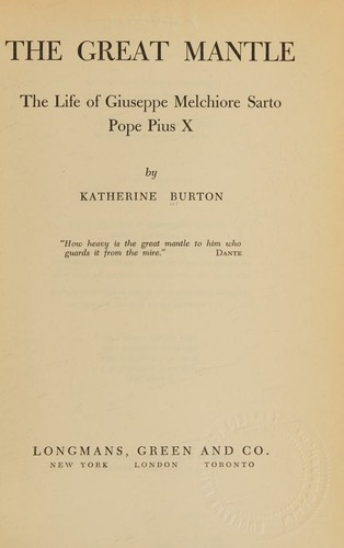 Cover for The Great Mantle