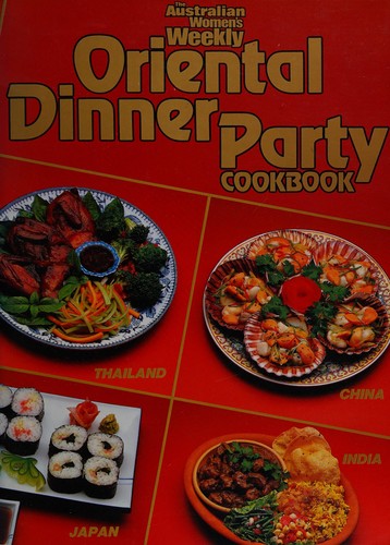 Cover for Oriental Dinner Party Cookbook (Australian Women's Weekly)