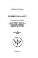Cover for Dentifrice abrasivity