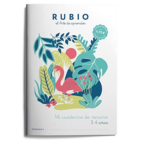 Cover for Mi cuaderno de verano RUBIO. 3-4 años