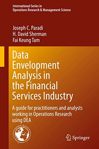 Cover for Data Envelopment Analysis in the Financial Services Industry