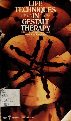 Cover for Life techniques in Gestalt therapy