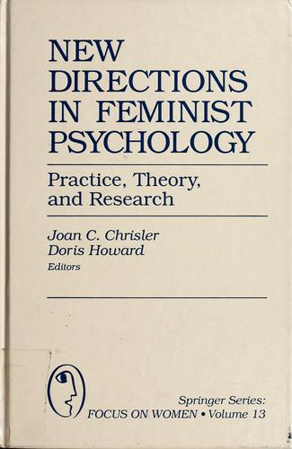 Cover for New directions in feminist psychology