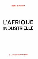 Cover for L' Afrique industrielle