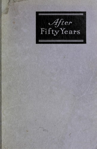Cover for After fifty years