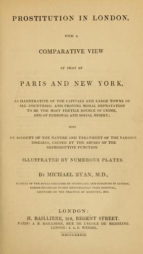 Cover for Prostitution in London