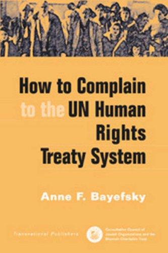 Cover for How to complain to the UN human rights treaty system