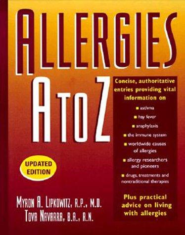 Cover for Allergies A-Z