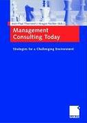 Cover for Management Consulting Today