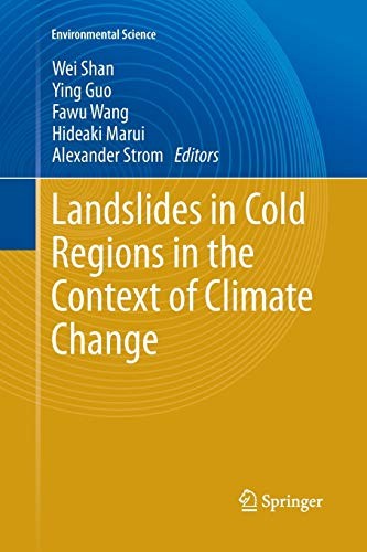 Cover for Landslides in Cold Regions in the Context of Climate Change