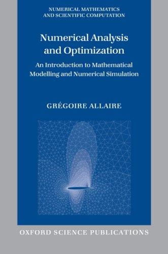 Cover for Numerical Analysis and Optimization