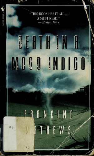 Cover for Death in a mood indigo.