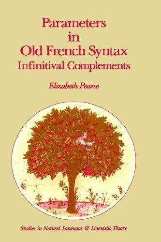 Cover for Parameters in Old French Syntax