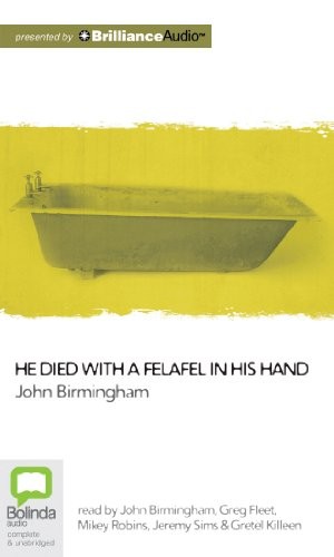 Cover for He Died with a Felafel in His Hand