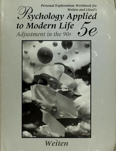 Cover for Psychology applied to modern life