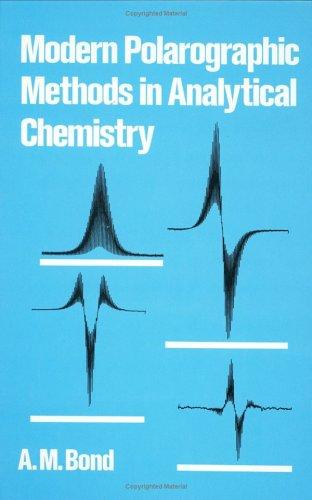 Cover for Modern polarographic methods in analytical chemistry
