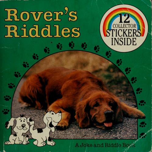Cover for Rover's riddles