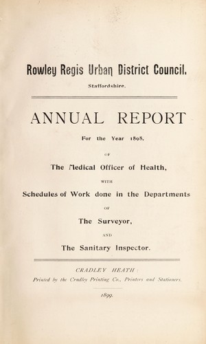 Cover for [Report 1898]