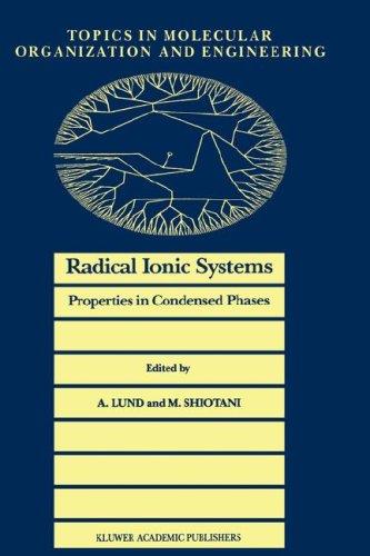Cover for Radical ionic systems