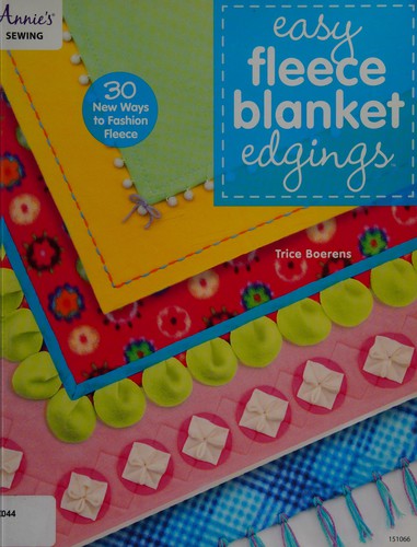 Cover for Easy fleece blanket edgings