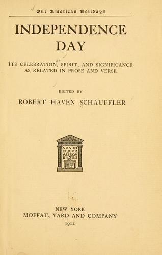 Cover for Independence day