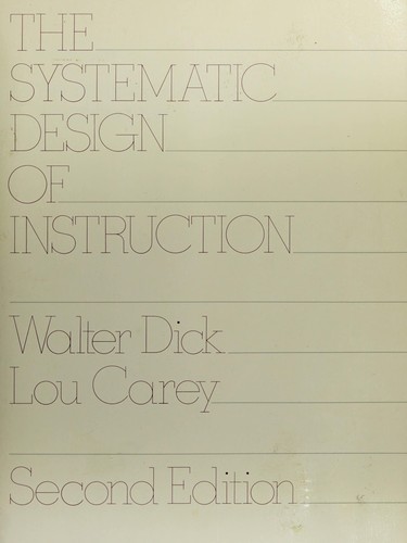 Cover for The systematic design of instruction