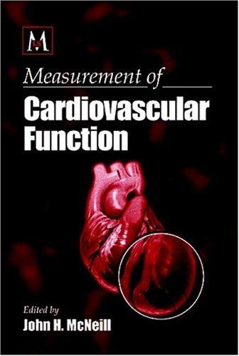 Cover for Measurement of cardiovascular function