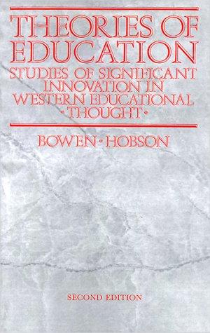 Cover for Theories of education