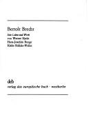 Cover for Bertolt Brecht