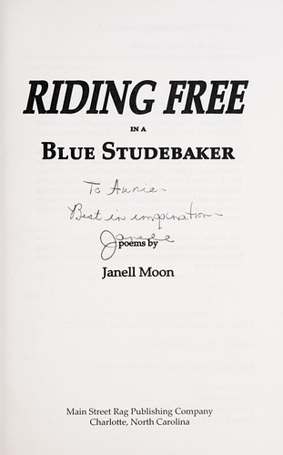 Cover for Riding free in a blue Studebaker