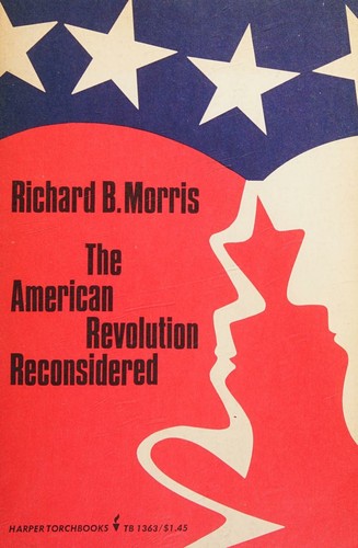 Cover for The American Revolution reconsidered.
