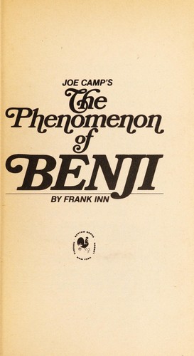 Cover for Joe Camp's The phenomenon of Benji