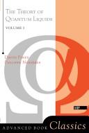 Cover for Theory of quantum liquids
