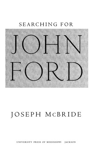 Cover for Searching for John Ford