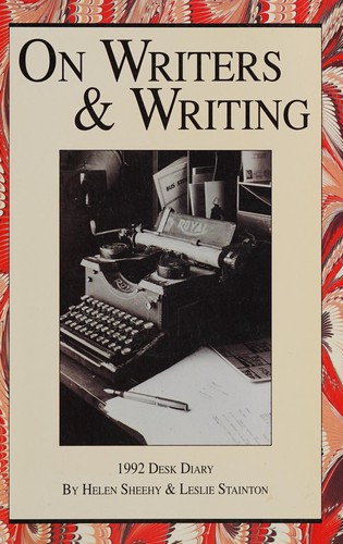 Cover for On writers & writing