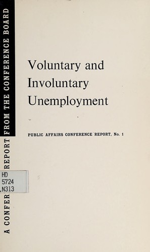 Cover for Voluntary and involuntary unemployment