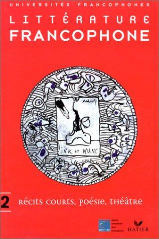 Cover for Littérature francophone