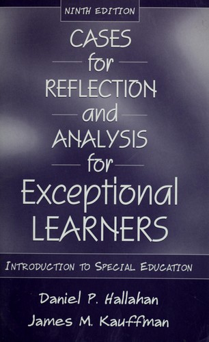 Cover for Cases for reflection and analysis