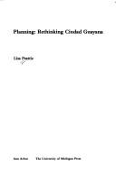 Cover for Planning, rethinking Ciudad Guayana