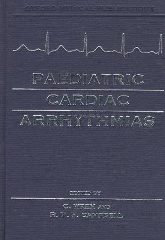 Cover for Paediatric cardiac arrhythmias