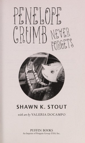 Cover for Penelope Crumb never forgets